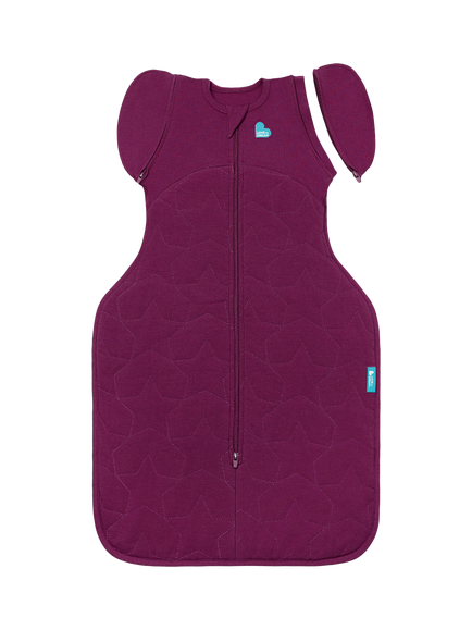 Love to Dream Swaddle Up™ Starturn Quilted 2-in-1 Transition Baby Sleeping Bag, 2.5 Tog, Oatmeal, Oatmeal