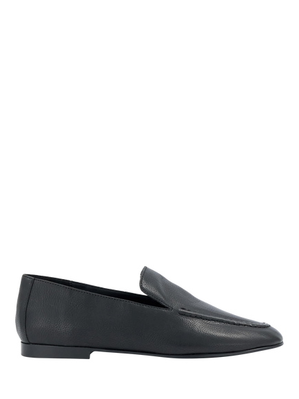 Dune London Gurl Leather Loafers, Black, Black