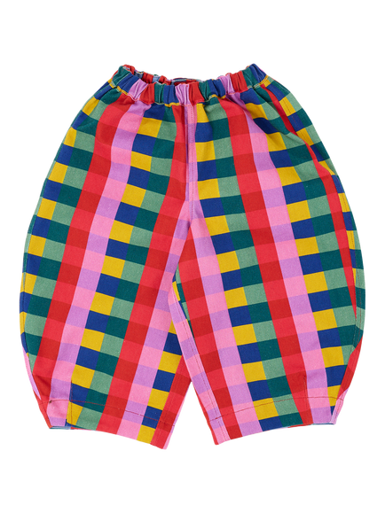 Oafy by Lazy Oaf Baby Reversible Barrel Leg Trousers, Multi, Multi