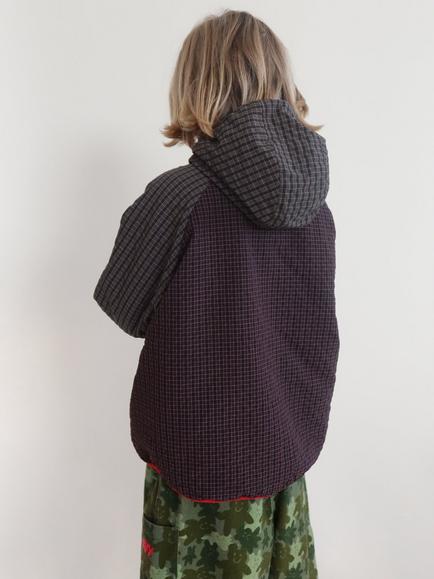 Oafy by Lazy Oaf Kids' Reversible Jacket, Multi - view 2, Multi