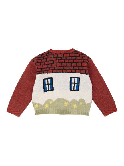 Oafy by Lazy Oaf Kids' House Cardigan, Brown - view 2, Brown