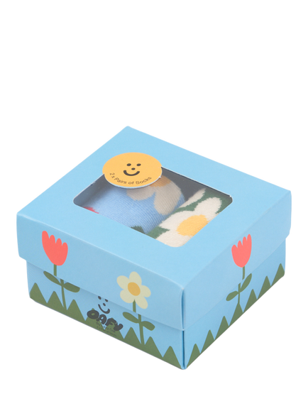 Lazy Oaf Kids' Flower Sock Set, Multi - view 2, Multi