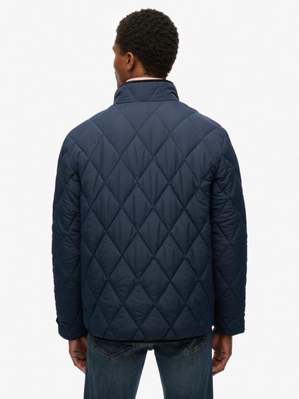Superdry Quilted Estate Liner Jacket, Nautical Navy - view 2, Nautical Navy