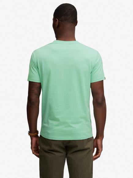 Superdry Organic Cotton Essential Logo T-Shirt - view 2, Spearmint Light Green