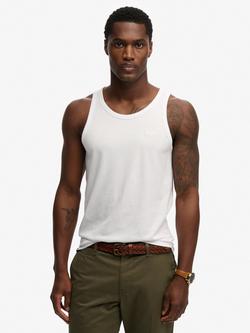 Superdry Essential Logo Vest Top, Optic