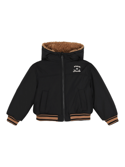 Marc Jacobs Kids' Reversible Hooded Jacket, Sand, Sand