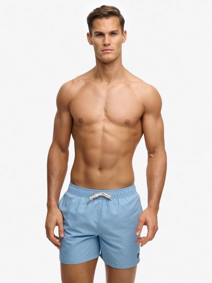 Superdry Logo Swim Shorts, Endless Sky Blue