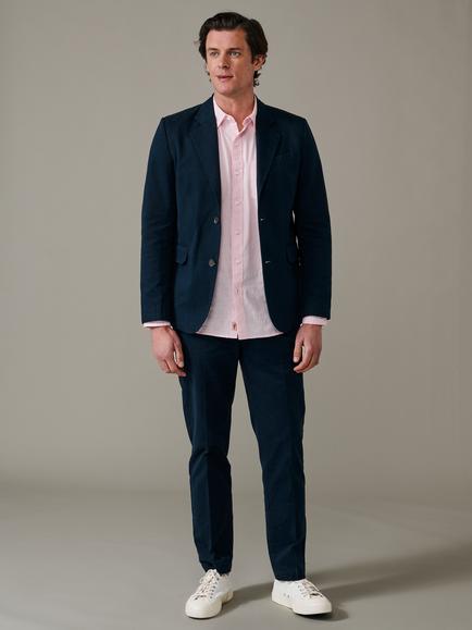 Aubin Coleby Blazer, Navy - view 2, Navy