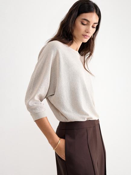 Phase Eight Cristine Fine Knit Jumper, Gold
