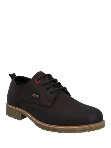 Hunter Jura Gibson Waterproof Leather Derby Shoes - view 2, Brown