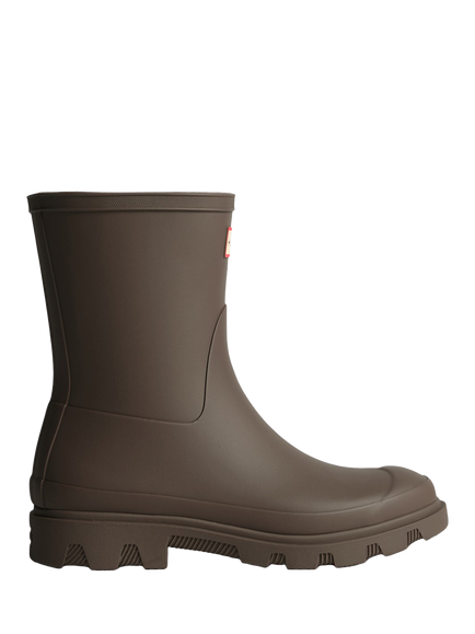 Hunter Downpour Short Wellington Boots, Chocolate Brown