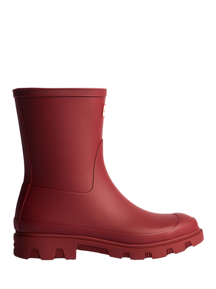 Hunter Downpour Short Wellington Boots, Merlot