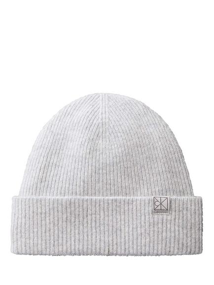 Calvin Klein Pure Cashmere Beanie Hat, Grey