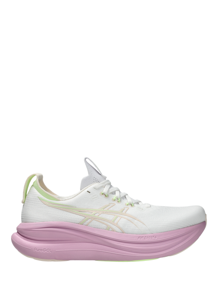 ASICS Women's GEL-NIMBUS™ 28 Running Shoes, White/Hazy Lilac`, White/Hazy Lilac`