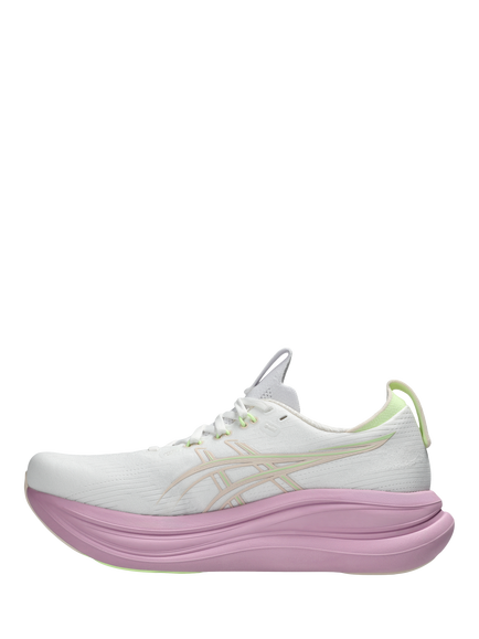 ASICS Women's GEL-NIMBUS™ 28 Running Shoes, White/Hazy Lilac` - view 2, White/Hazy Lilac`