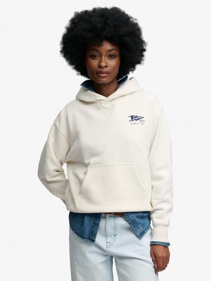 Superdry Heritage Hamptons Hoodie, Cream