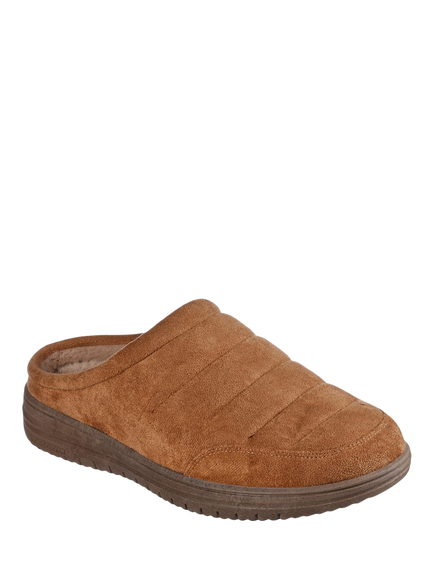 Skechers Relaxed Fit Murette Garvanza Clog Slippers - view 2, Tan