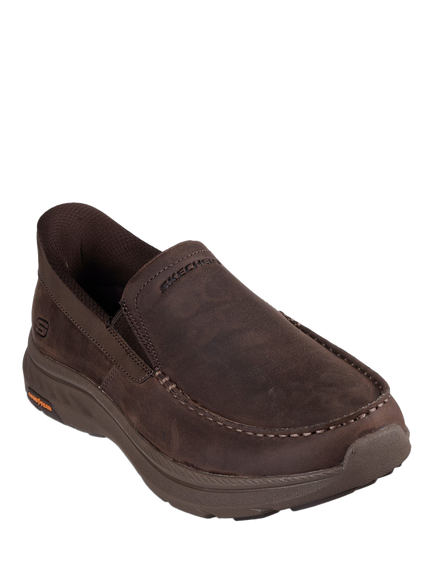 Skechers Hands Free Slip-ins Relaxed Fit Pollard Osgood Shoes, Cocoa - view 2, Cocoa