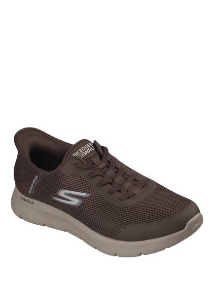 Skechers Hands Free Slip-ins GO WALK Flex Hands Up Trainers - view 2, Chocolate
