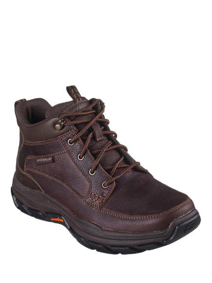 Skechers Respected Boswell Ankle Boots, Brown - view 2, Brown