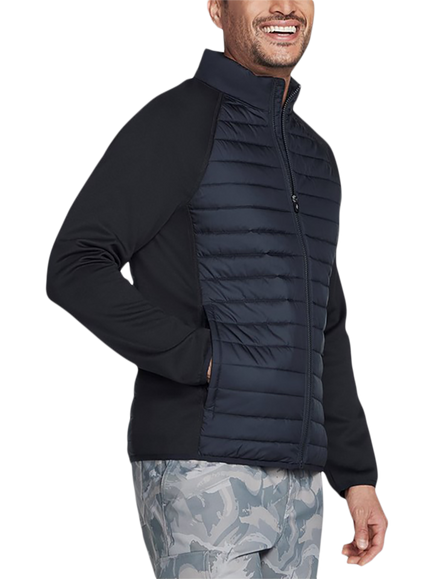 Skechers Go Shield Hybrid 2.0 Jacket, Charcoal/Navy, Black