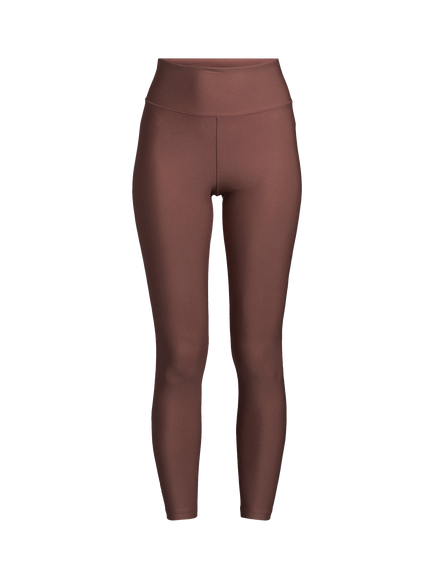 Casall Graphic High Waist Leggings, Dark Brown - view 2, Dark Brown