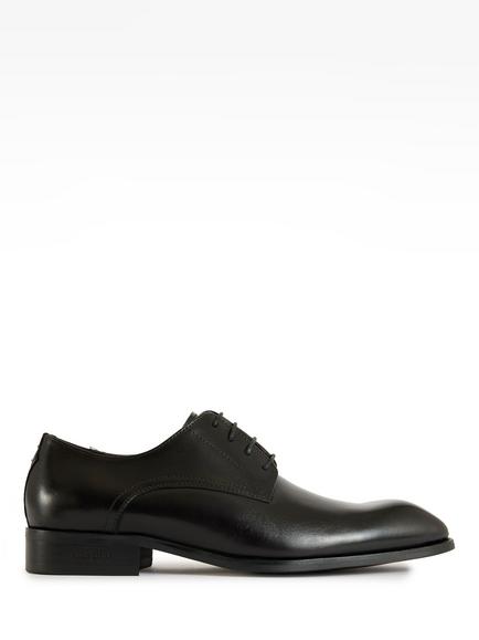 Simon Carter Agadir Leather Derby Shoes, Black, Black