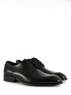 Simon Carter Agadir Leather Derby Shoes, Black - view 2, Black