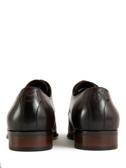 Simon Carter Agadir Leather Derby Shoes, Brown - view 2, Brown