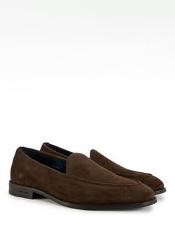 Simon Carter Fes Suede Loafers, Brown - view 2, Brown