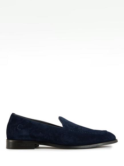 Simon Carter Fes Suede Loafers, Navy, Navy
