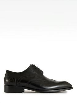 Simon Carter Safi Leather Brogues, Black, Black
