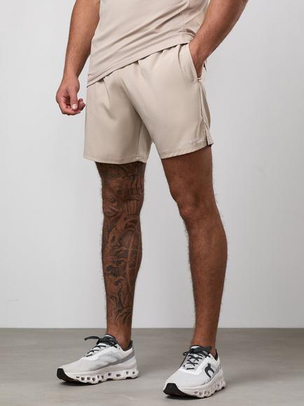 Gym King Energy Linear Shorts, Stoneware, Stoneware