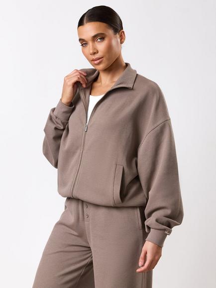 Gym King Funnel Sweatshirt, Truffle, Truffle