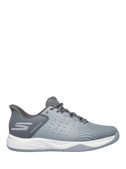 Skechers Viper Court Reload Trainers, Charcoal