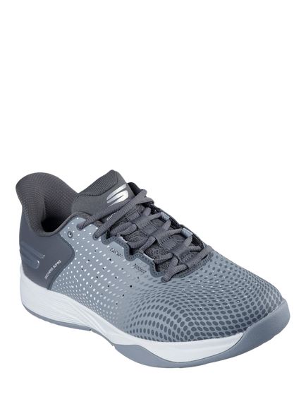 Skechers Viper Court Reload Trainers - view 2, Charcoal
