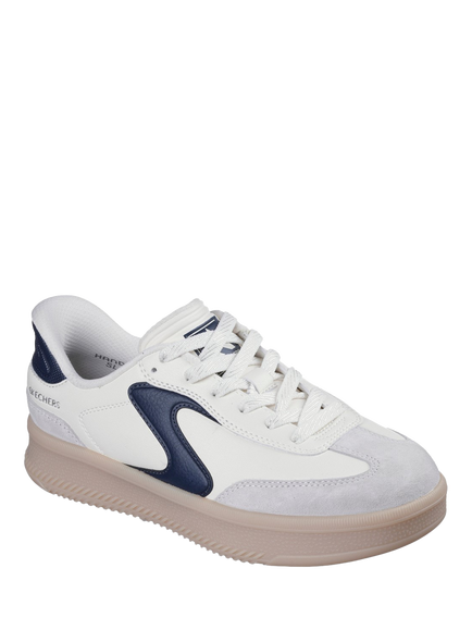 Skechers Hands Free Slip-ins Hotshot HI Lifted Luxe Trainers, White Off White - view 2, White Off White