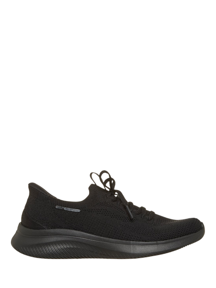 Skechers Hands Free Slip-ins: Ultra Flex 4.0 Trainers, Black, Black