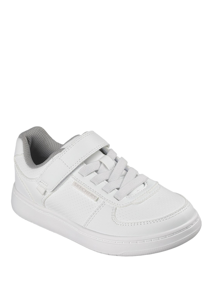 Skechers Kids' Quick Street Lite Trainers, White - view 2, White