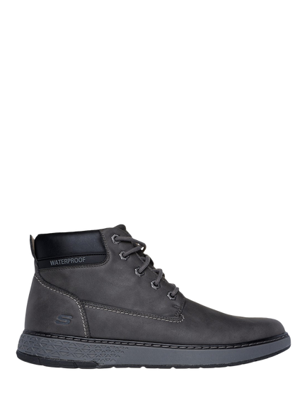 Skechers Garlan Deno Boots, Charcoal