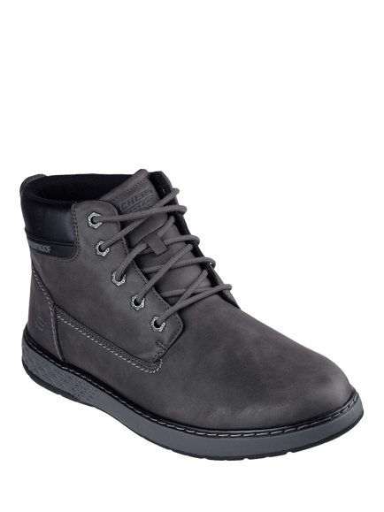 Skechers Garlan Deno Boots - view 2, Charcoal