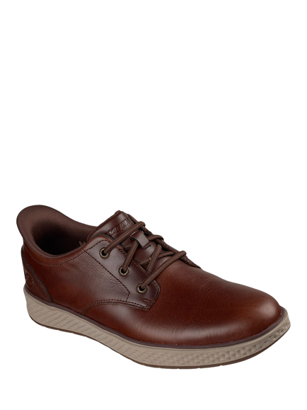 Skechers Hands Free Slip-ins Burkett-Lonzo Trainers, Brown - view 2, Brown