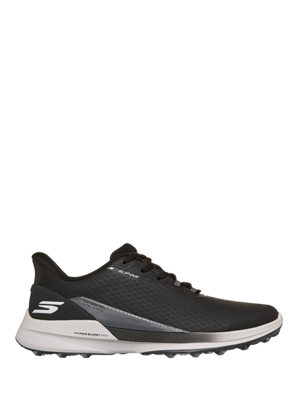 Skechers Slip-ins Golf Waterproof Pure SI Trainers, Black, Black