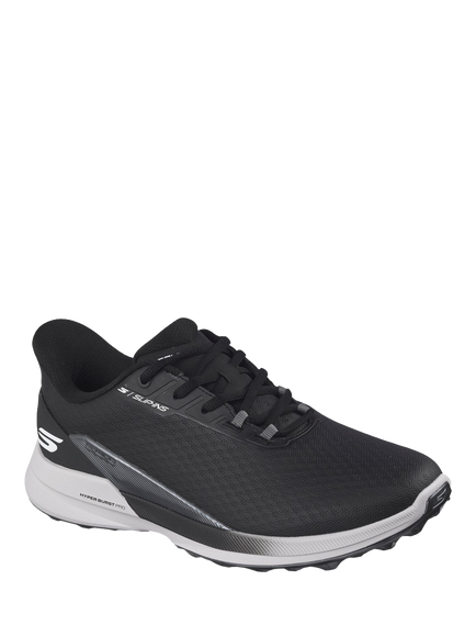 Skechers Slip-ins Golf Waterproof Pure SI Trainers, Black - view 2, Black