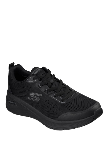 Skechers Arch Fit 3.0 Prawsper Lace Up Trainers, Black - view 2, Black