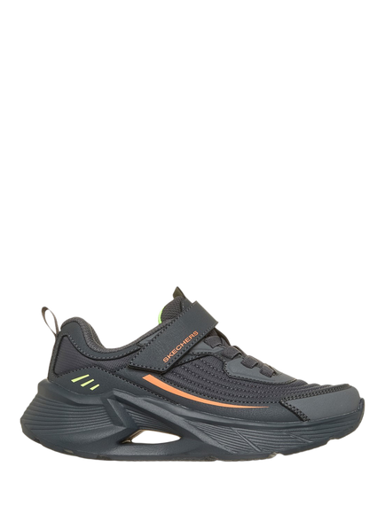 Skechers Kids' Tidal-Tech Stream Trainers, Charcoal Grey, Charcoal Grey