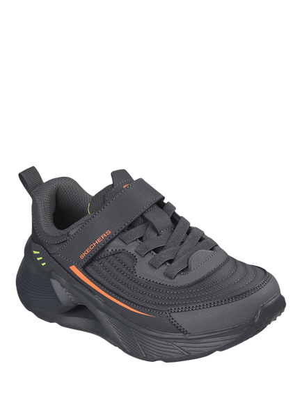 Skechers Kids' Tidal-Tech Stream Trainers, Charcoal Grey - view 2, Charcoal Grey