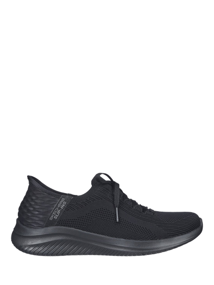 Skechers Ultra Flex 3.0 Brilliant Path Wide Fit Trainers, Black