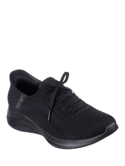 Skechers Ultra Flex 3.0 Brilliant Path Wide Fit Trainers - view 2, Black