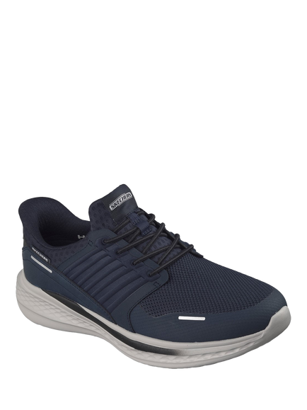 Skechers Slade Luther Trainers - view 2, Navy